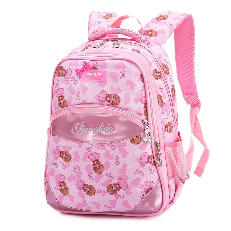 

Waterproof Children School Bags For Girls Kids Cartoon Primary School Backpacks princess Schoolbags Kids Mochila Infantil Zip