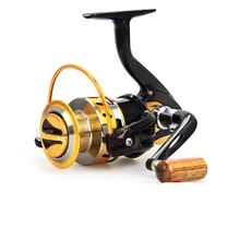 Горячая YB1000-7000 Серия алюминиевая катушка Превосходное соотношение 5,5: 1 спиннинговая рыболовная Катушка спиннинговая Катушка 12BB спиннинговая катушка