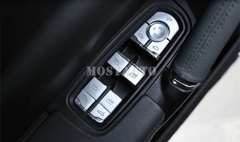 Для Porsche Cayenne Внутренняя дверь окно для кнопки переключателя крышка 2011-2017 13 шт