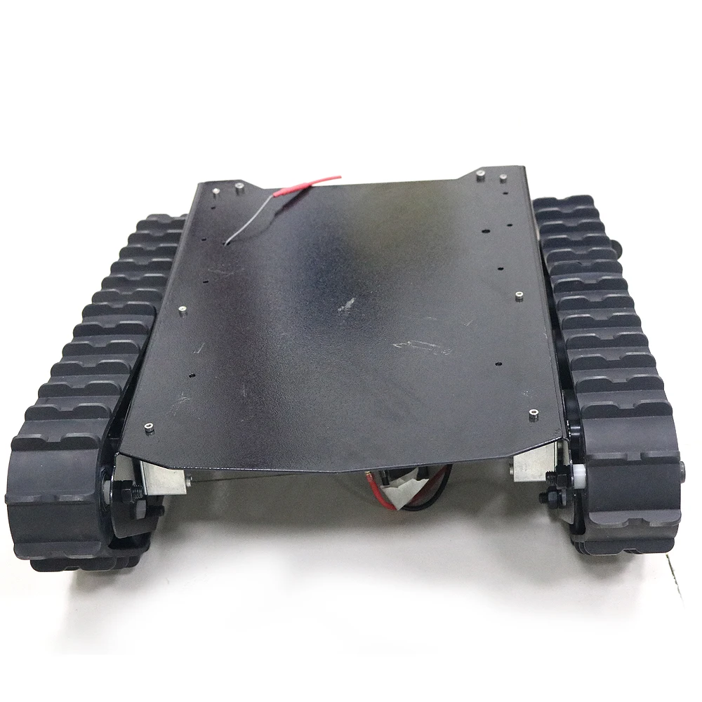 Металлический бак шасси 15 кг вес нагрузки с резиновой гусеничный автомобиль экскаватор робот шасси дистанционное управление DIY RC игрушка T007