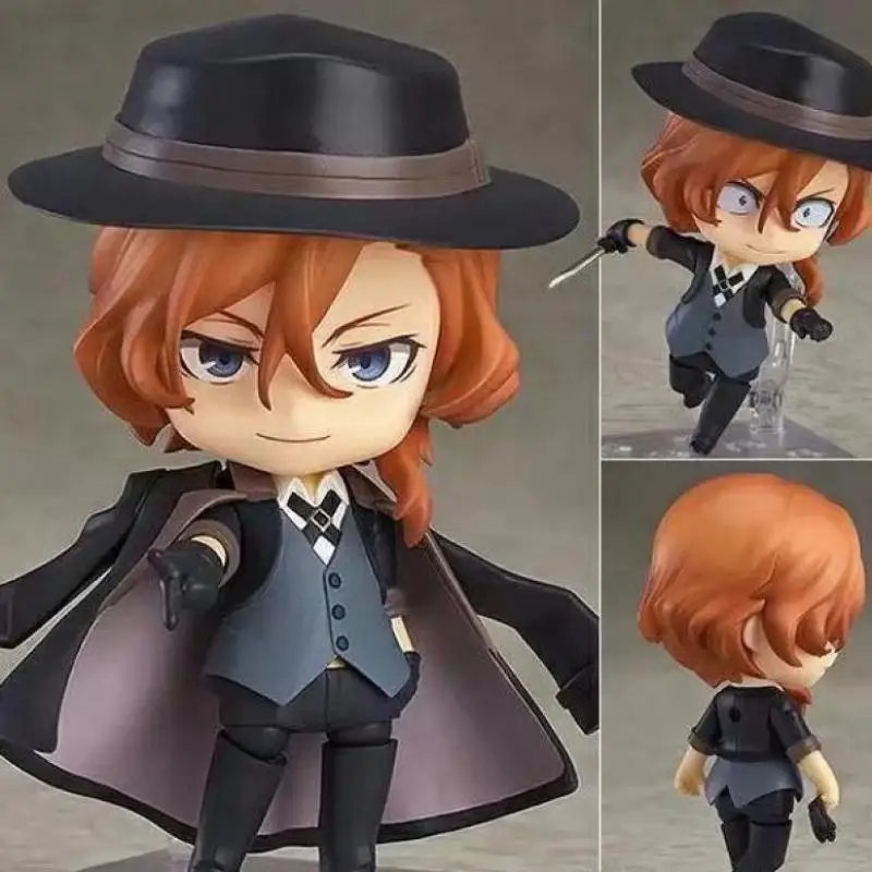 Pаспродажа Бродячие собаки bungo накахара чуя рисунок Q Ver Nendoroid 676 модель игрушечные лошадки Dazai Осаму Nendoroid 657 кукла 4 \