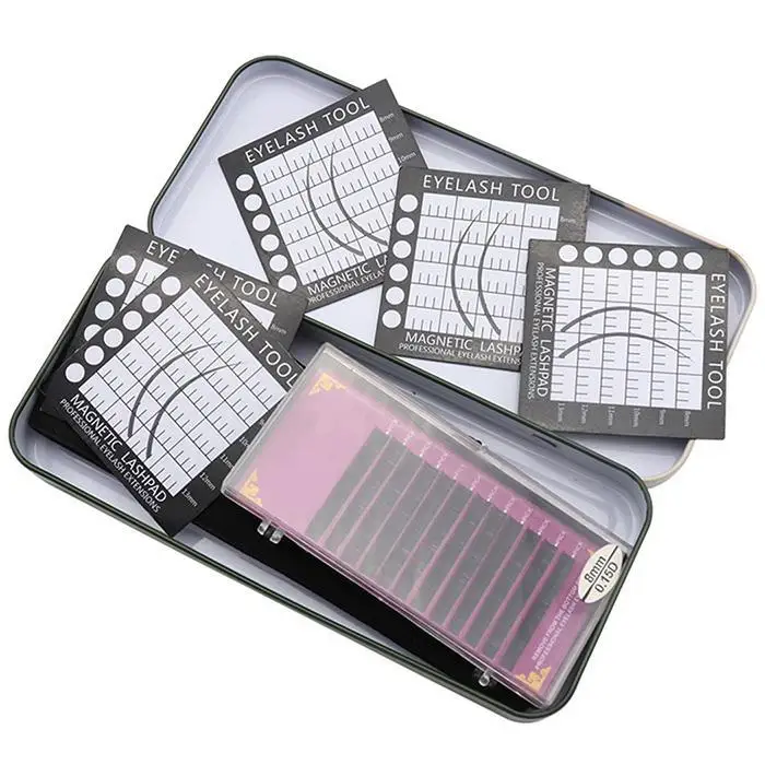 Professional Magnetic Lash Pad Eyelash Extension Tools Black Headband Holder