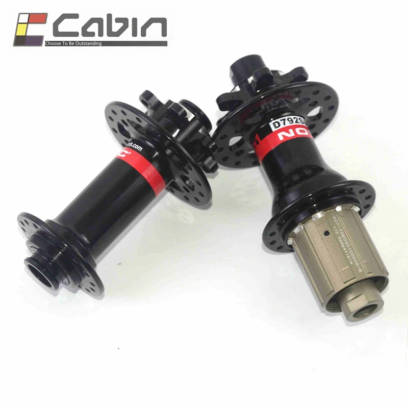 Free shipping Novatec 791/792 MTB bearing hubs, thru axle and qr