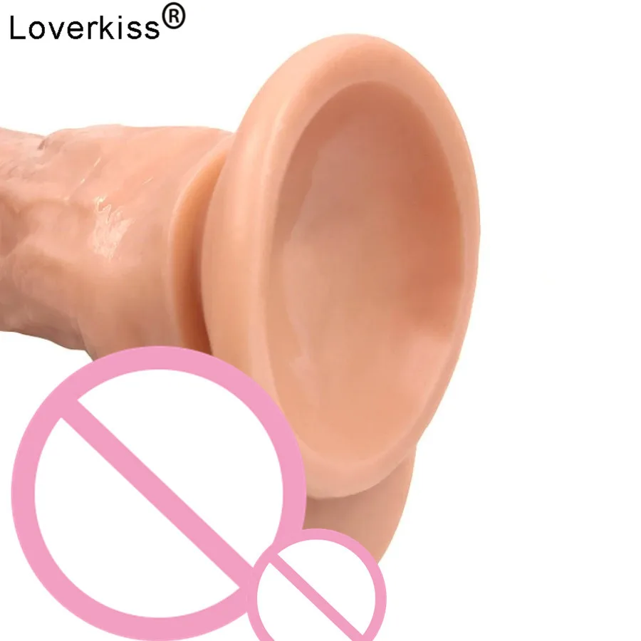 Loverkiss 29 см/11 4 дюйма мягкий большой реалистичный фаллоимитатор с зубчатой