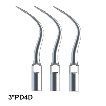 

Diamond Coated 3Pcs PD4D Scaler Endo Tip For SATELEC And DTE Ultrasonic Scaler Used For Preparing Good Endo Jaws