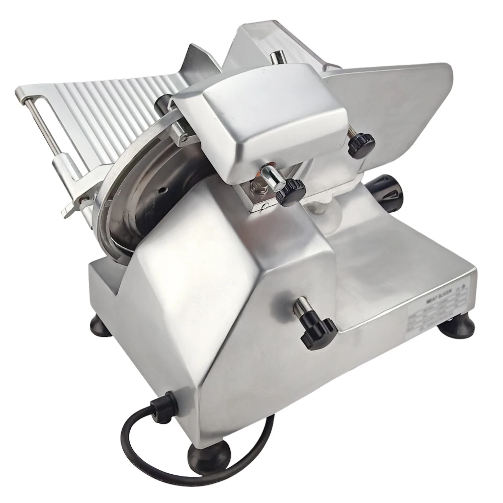 

Commercial Use Meat Slicer Stainless Steel Adjustable Meat Cutting Machine For Beef Mutton Roll Vegetable Fruit Bread