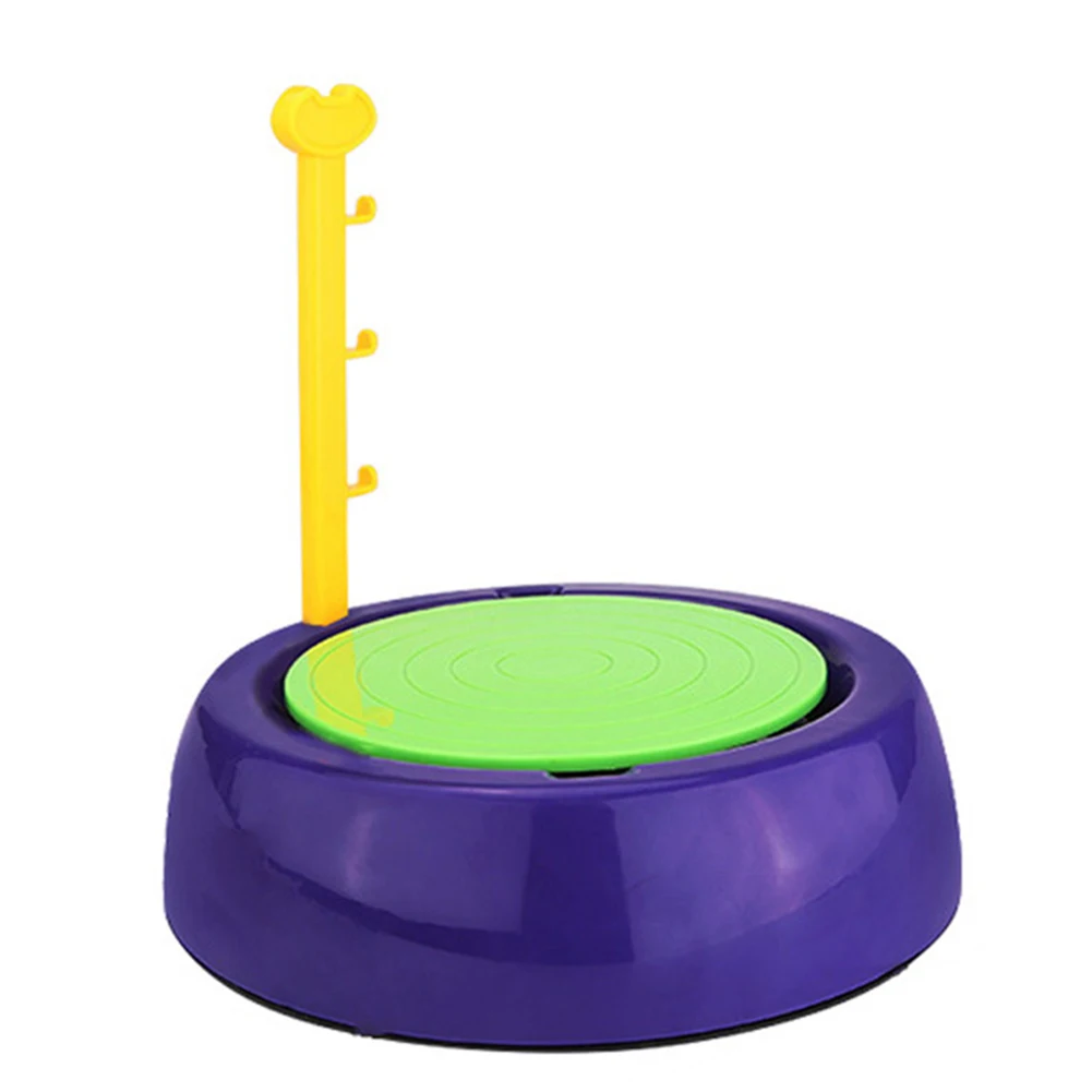 

Arts Children DIY Toys Mini Kids Educational Pottery Wheel Craft Electric Plastic Ceramic Machine Handmake Gift Portable