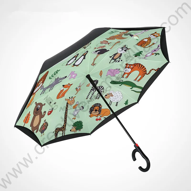 2pcs/lot 115cm 2-3persons C-Hook self-defense Reverse hands-free car umbrella enlarge double Layers Inverted standing parasol 2pcs/lot 115cm 2-3persons C-Hook self-defense Reverse hands-free car umbrella enlarge double Layers Inverted standing parasol