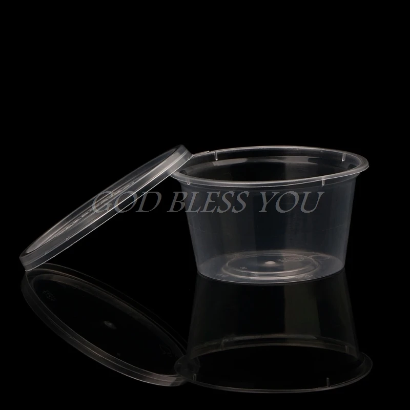 10 PCS 100 ml PP تخزين الحاويات المنظم صندوق ل بلايدووغ رغوة الوحل الطين ضوء الطين