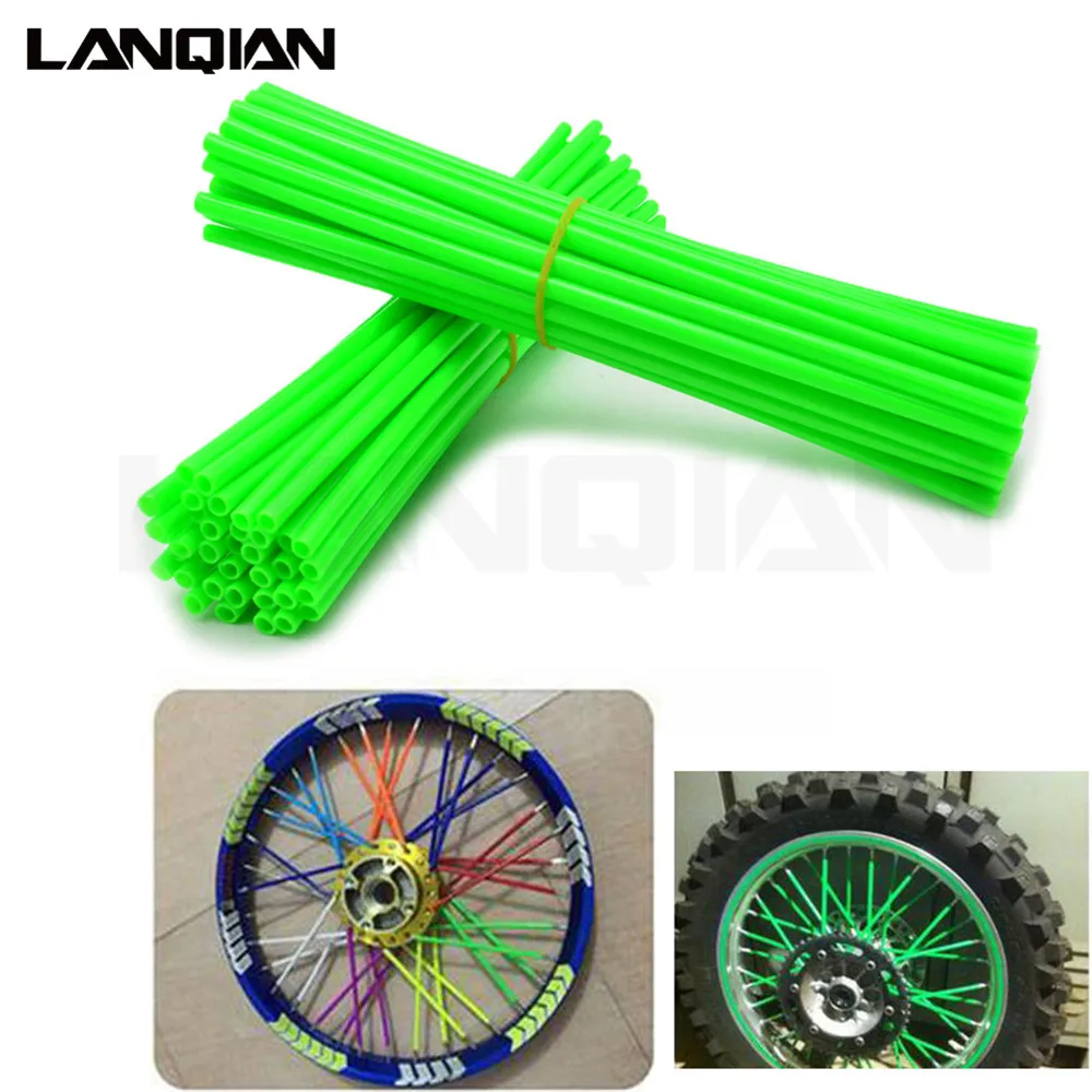 Чехлы для спиц мотоциклов 72 шт. чехлы HONDA 125 SUZUKI 250 YAMAHA 450 YZF 125/250 150 KAWASAKI 500 CR YZ RM KX |