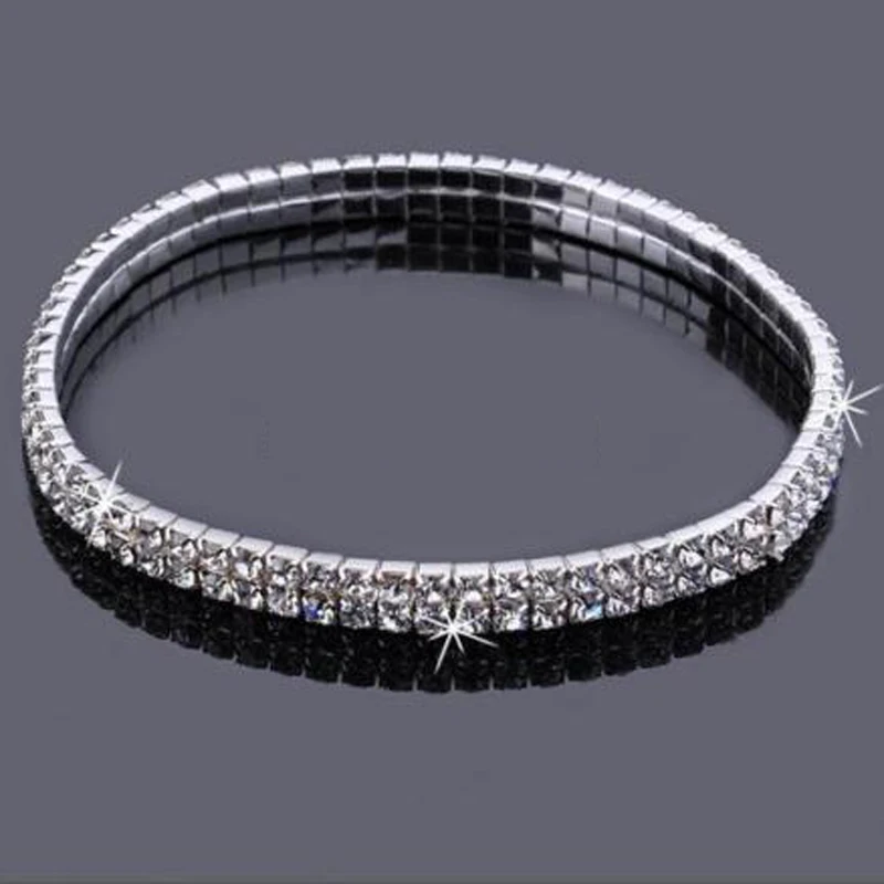 2017 Real Womens Look Stunning Diamante Rhinestone Anklet Ankle Chain For Proms Parties Or Weddings For The Bride Bridesmaid - Image 4