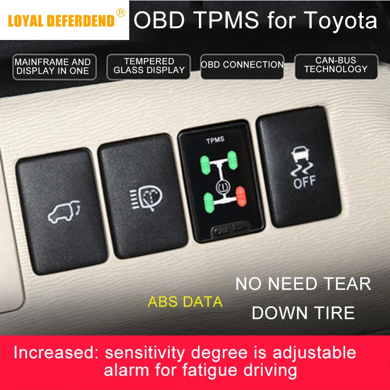 HYBEID CHR OBD TPMS tire pressure monitoring system real
