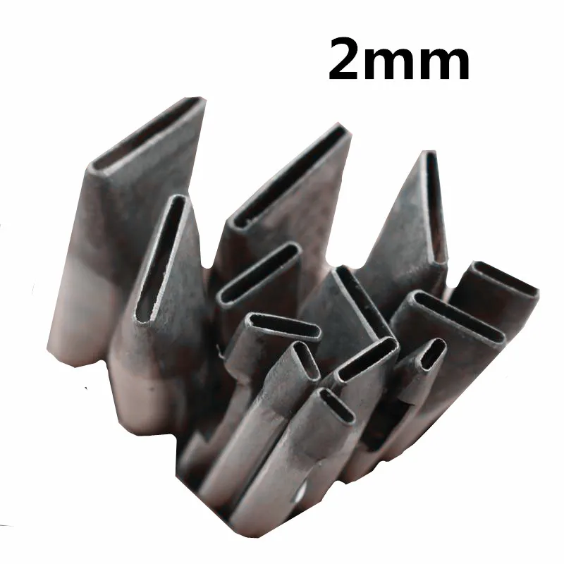 

6pcs/lot 3mm/4mm/5mm/6mm/7mm/8mm*2mm Oval Shape Hole Punch Cutter Belt Watch Band Gasket Hollow Leather Diy Tool