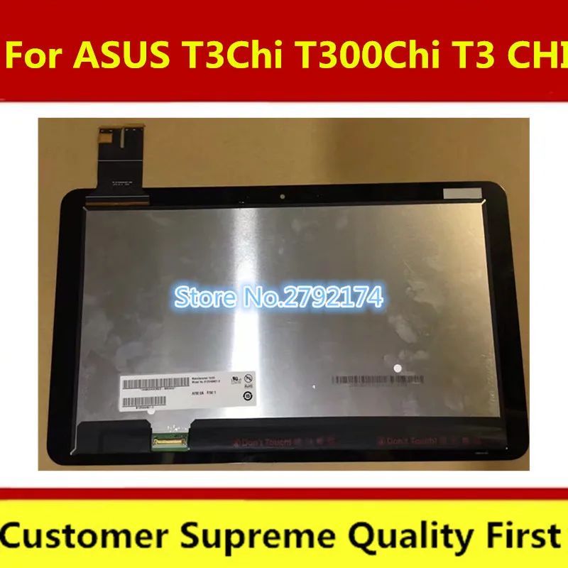 

Black Full LCD DIsplay +Touch Screen Digitizer Replacement For ASUS Transformer Book T3Chi T300Chi T3 CHI T300 CHI