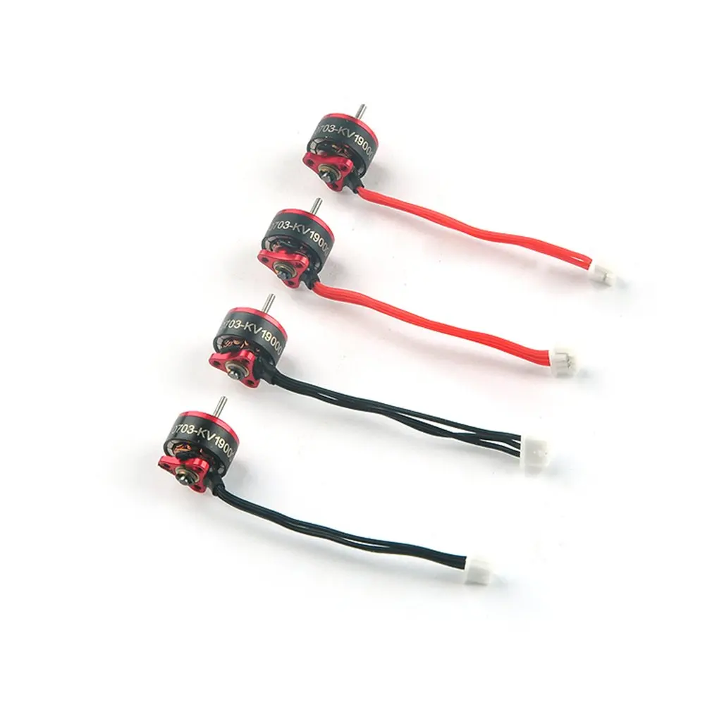 

Happymodel 4PCS SE0703 KV19000/KV15000 Brushless Motor 1S for Mini Helicopter RC FPV Racing Drone Quadcopter Aircraft Model