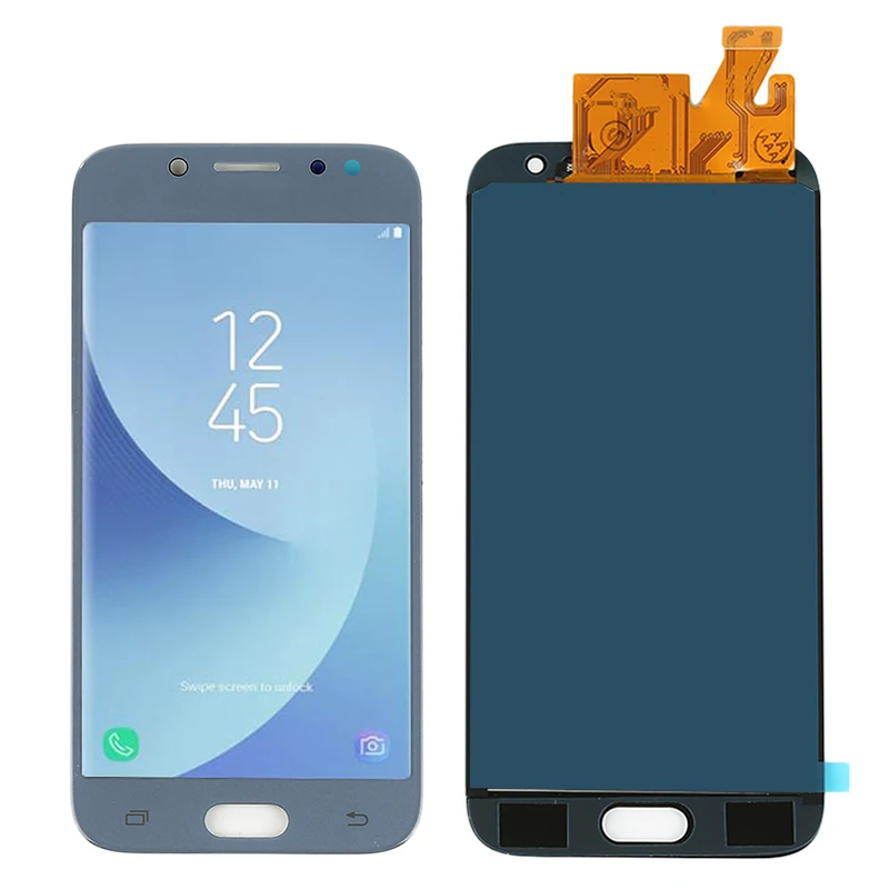 J530 ЖК-дисплей для SAMSUNG GALAXY j5 ЖК-дисплей J530 J530F SM-J530F J5 Pro ЖК-дисплей Дисплей кодирующий преобразователь сенсорного экрана в сборе регулируемый