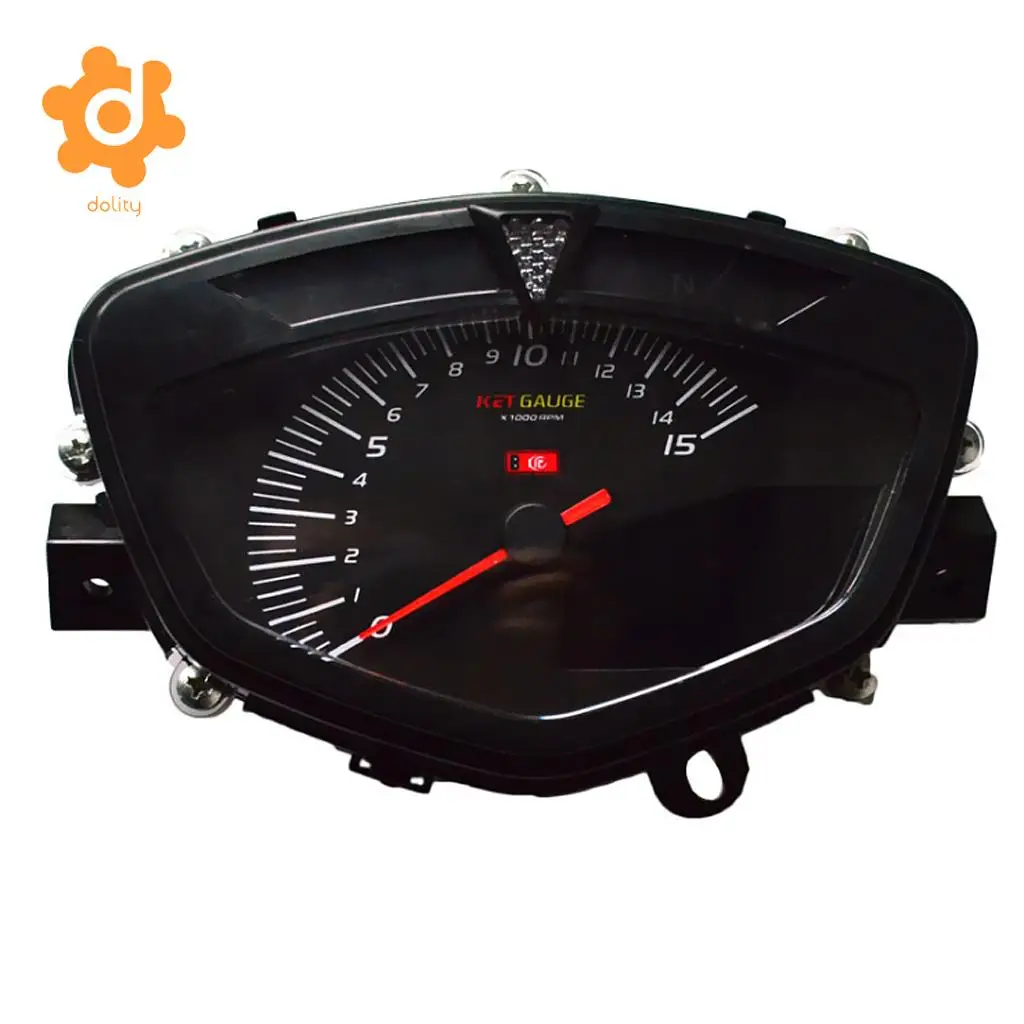 

80mm LCD Digital Odometer Speedometer Tachometer for Motorcycle Scooter