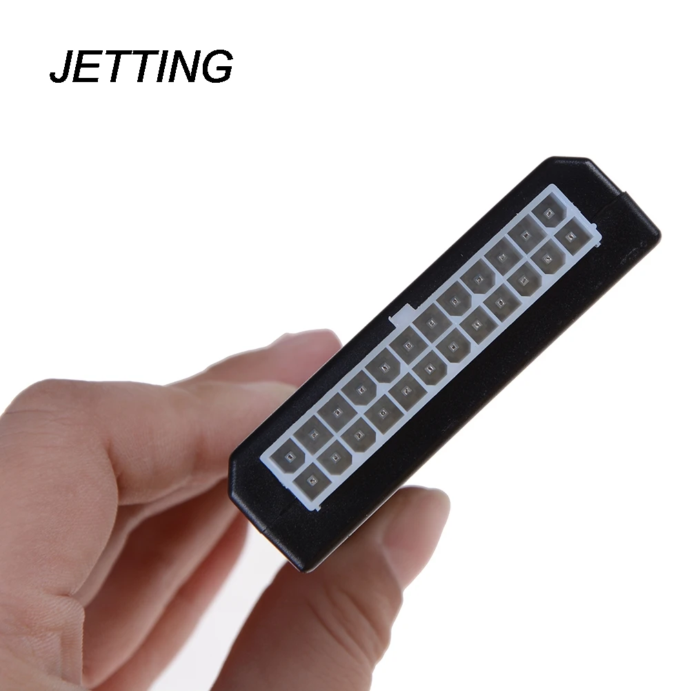 النفث الرقمية شاشة lcd pc الكمبيوتر 20/24 دبوس امدادات الطاقة فاحص مدقق الطاقة قياس أدوات تشخيص فاحص