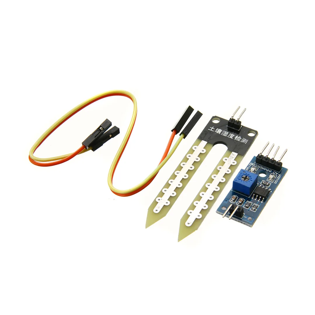 2pcs Precise Soil Moisture Detection Sensor Module Micro Hygrometer Detector With Wires Mayitr