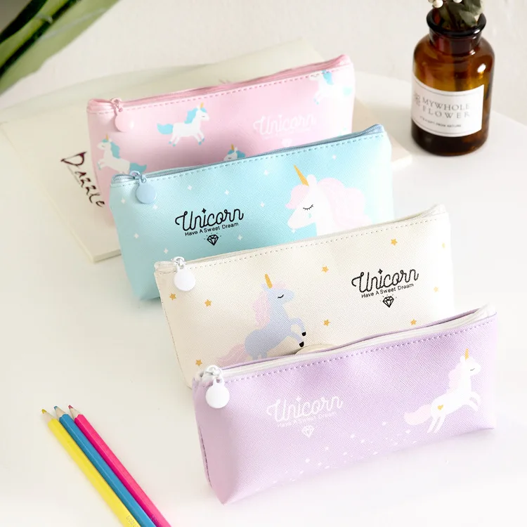 Freedom Unicorn Pencil Bag Stationery Storage Organizer Pencil case School Office Supply Escolar Papelaria Freedom Unicorn Pencil Bag Stationery Storage Organizer Pencil case School Office Supply Escolar Papelaria