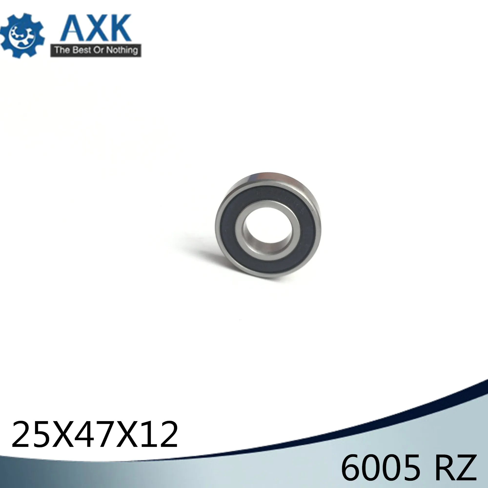 6005RZ Bearing 25*47*12 mm ABEC-3 ( 4 PCS ) Mute High Speed For Pumps 6005 RS 2RZ Ball Bearings 6005RS 2RS With Nylon Cage