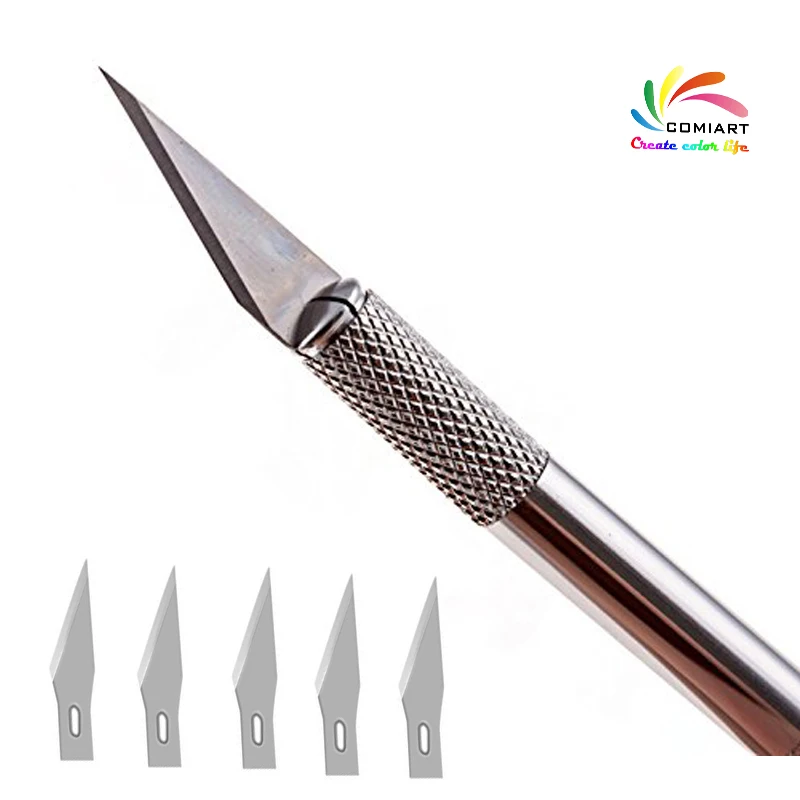 

Scrapbooking Carving Knife Cradmaking Precision Cutting Hobby Knife Paper Carving Craft Pottery Clay Sculpture Ceramics Tools