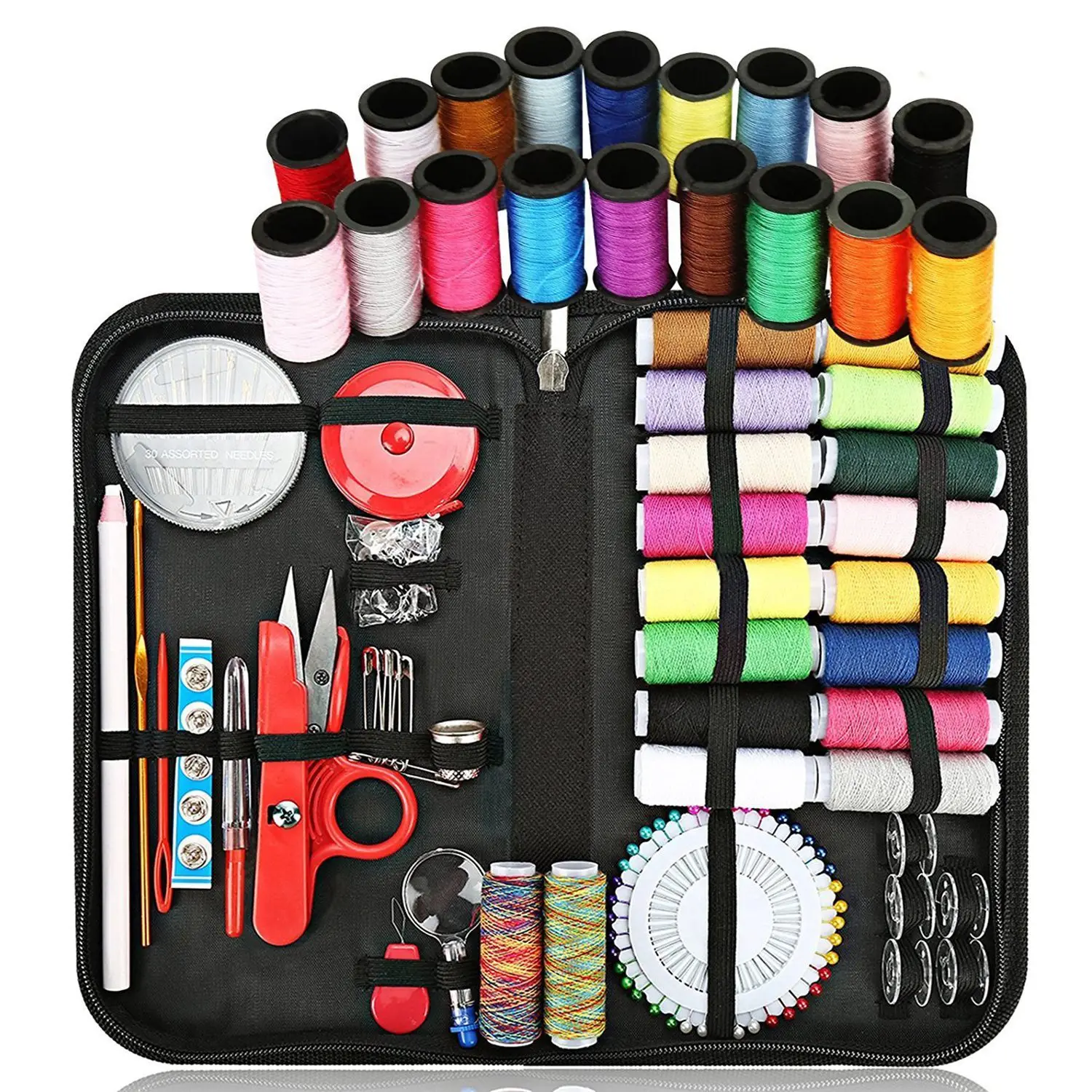 SDFC Sewing Supplies Kit for All Sewing Purpose with Total 136 Premium