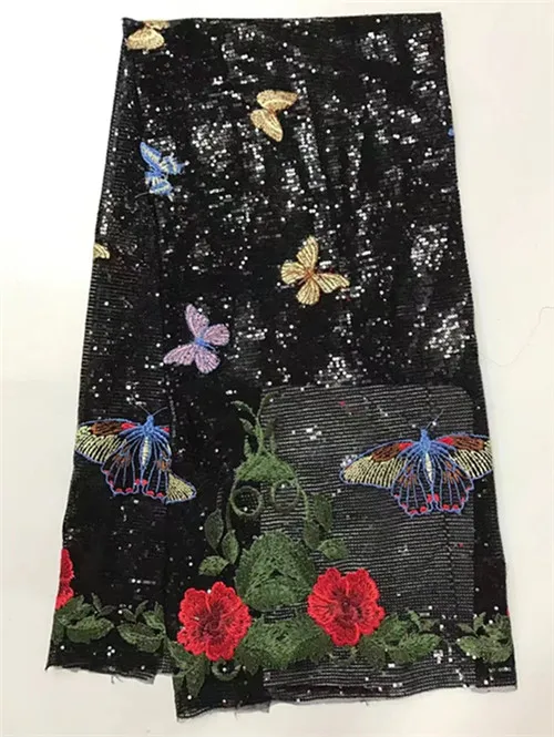 

Free shipping high quality african cord lace sequin lace fabric,Embroidered sequin fabric for sewing dresses