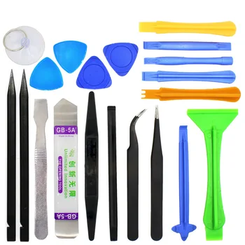 

20Pcs Phone Repair Tool Kit Metal Pry Bar Mobile Phone Disassemble Tools Kit for iPhone Samsung PC DIY Hand Tools Set