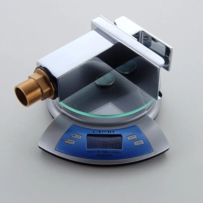 Смеситель для умывальника площадь Водопад Ванная комната кран Одной ...