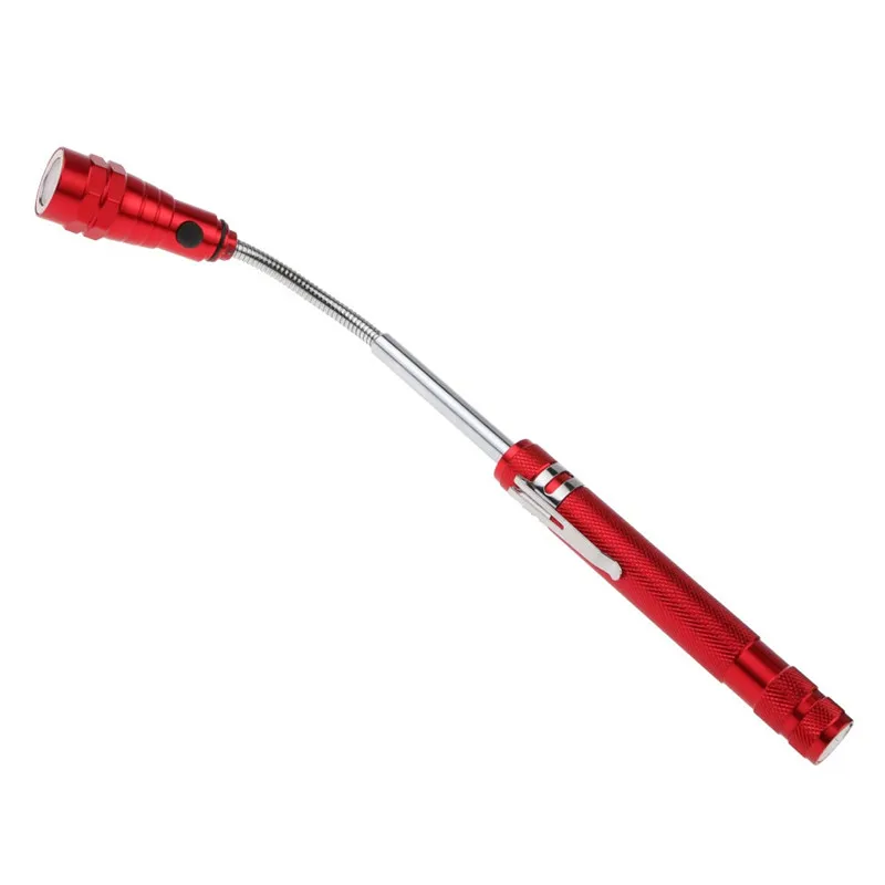 Portable 3 LED Telescopic Flexible Pick Up Tool 360 rotation