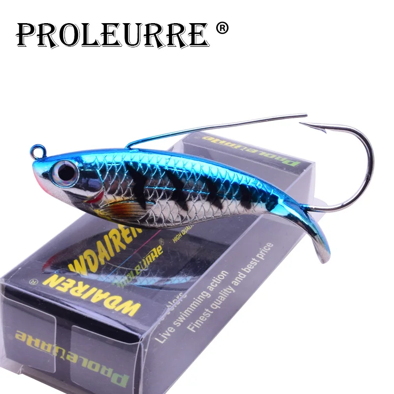 Proleurre 1pcs 8cm 22g Fake Fish Lure Anti Grass Fishing Wobbler