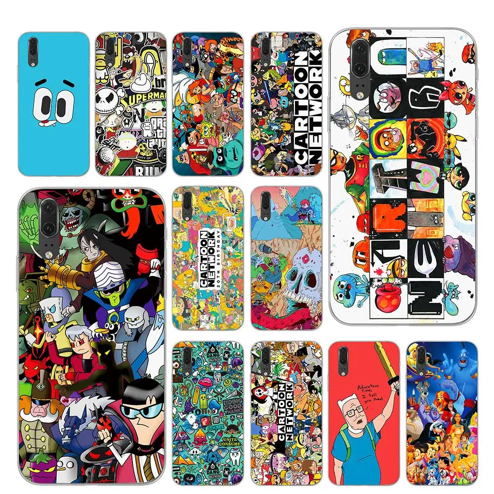 

Cartoon Network Phone Case for Huawei P30 P20 P10 Mate 10 20 Pro Lite Cover