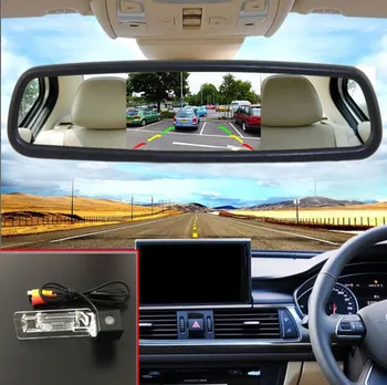 

CCD Waterproof Parking Monitors System, Night Vision Car Rear View Camera 5inch Mirror Monitor For Smart Fortwo / Smart ED