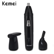 New Kemei Electric Nose Ear Beard Hair Trimmer 3 in 1 Washable Rechargable Men’s Lady’s Shaver Clipper Cleaner Remover