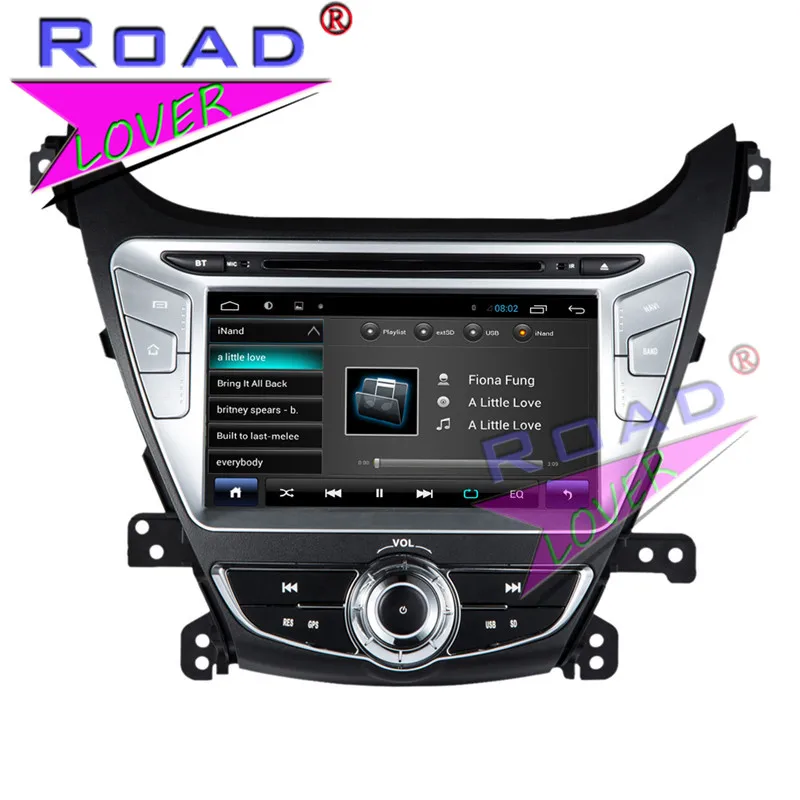  TOPNAVI 2G+32GB Android 6.0 Quad Core Car Multimedia DVD Player Auto Video For Hyundai Elantra 2014