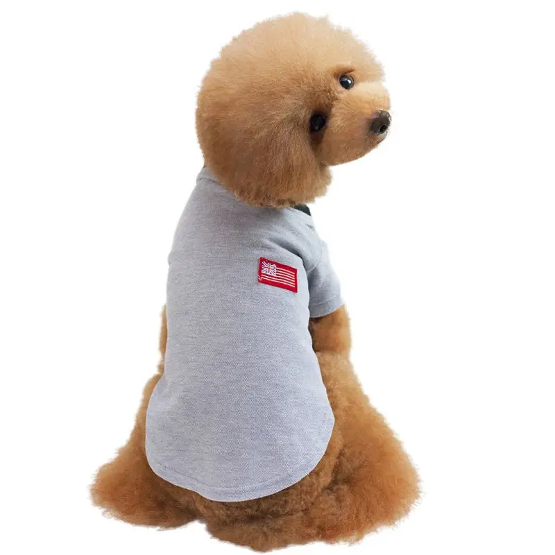 Summer Pet Puppy Small Dog T Shirt Cat Cotton Basic Clothes Tops