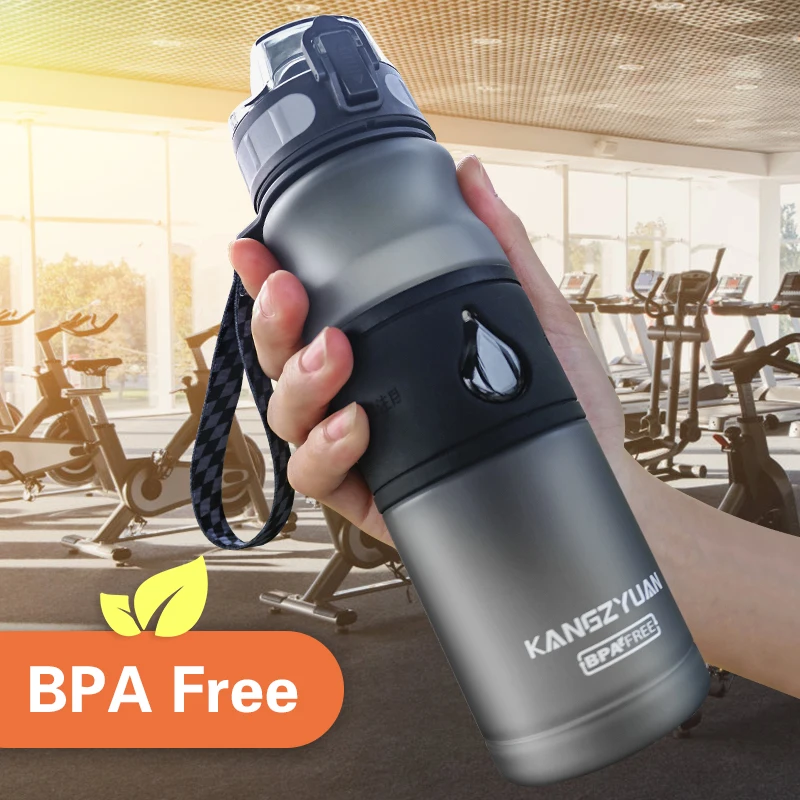 Бутылка для воды пластиковая Спортивная Bpa бесплатно 530 мл с чаем Infuser Gourde прямой