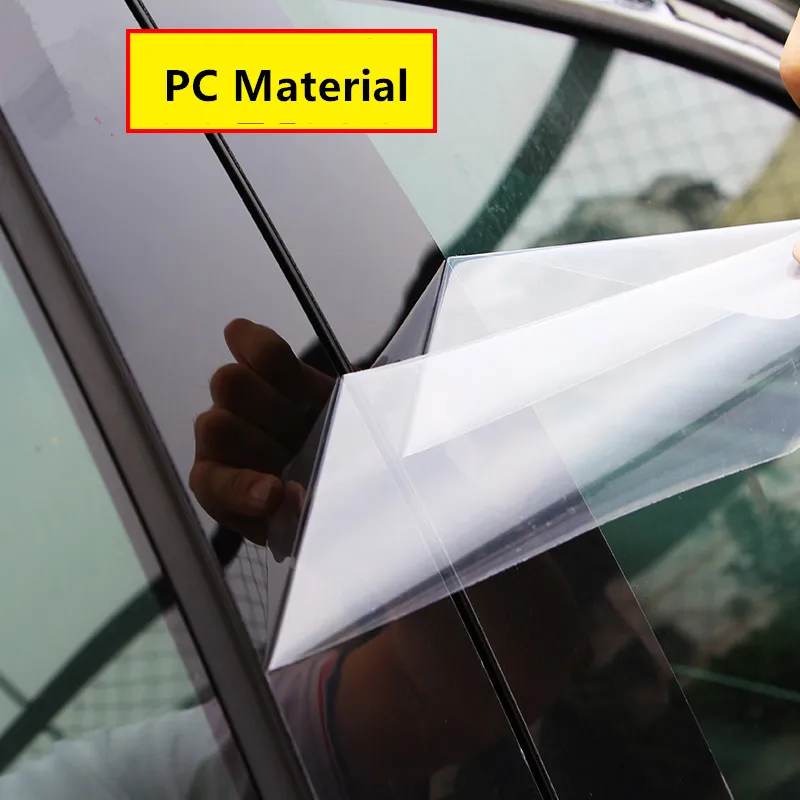 Яркий PC окно средний столб украшенный Накладка для Toyota RAV4 Corolla Rezi Mark Vios Lewin CB055
