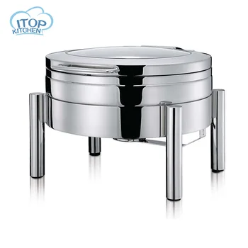 

6L Chafing Dish Buffet Stove Restaurant Food Pans Luxury Style