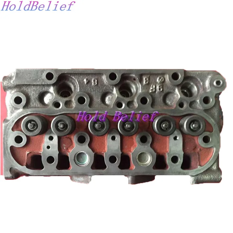 

New Complete Cylinder Head Assembly With Valves For Kubota D722 Engine