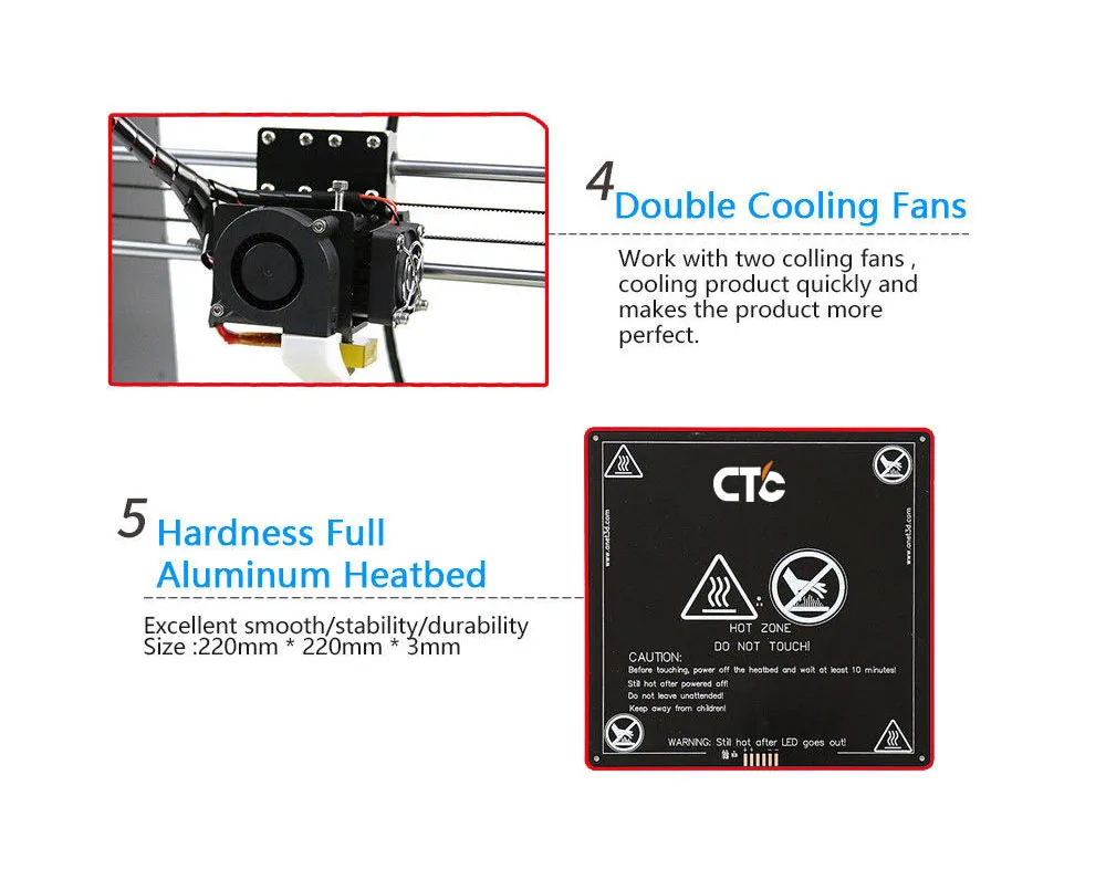 3d принтер DIY A8 Высокая точность рабочего стола Prusa i3 DIY ЖК-экран принтер дерево Impresora 3d сбой питания печать