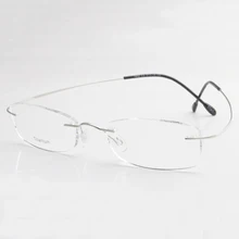 Handoer бесконтактная оптическая рамка очки Рамка для мужчин и женщин очки Оптическая рецептурная рамка гибкие титановые ножки