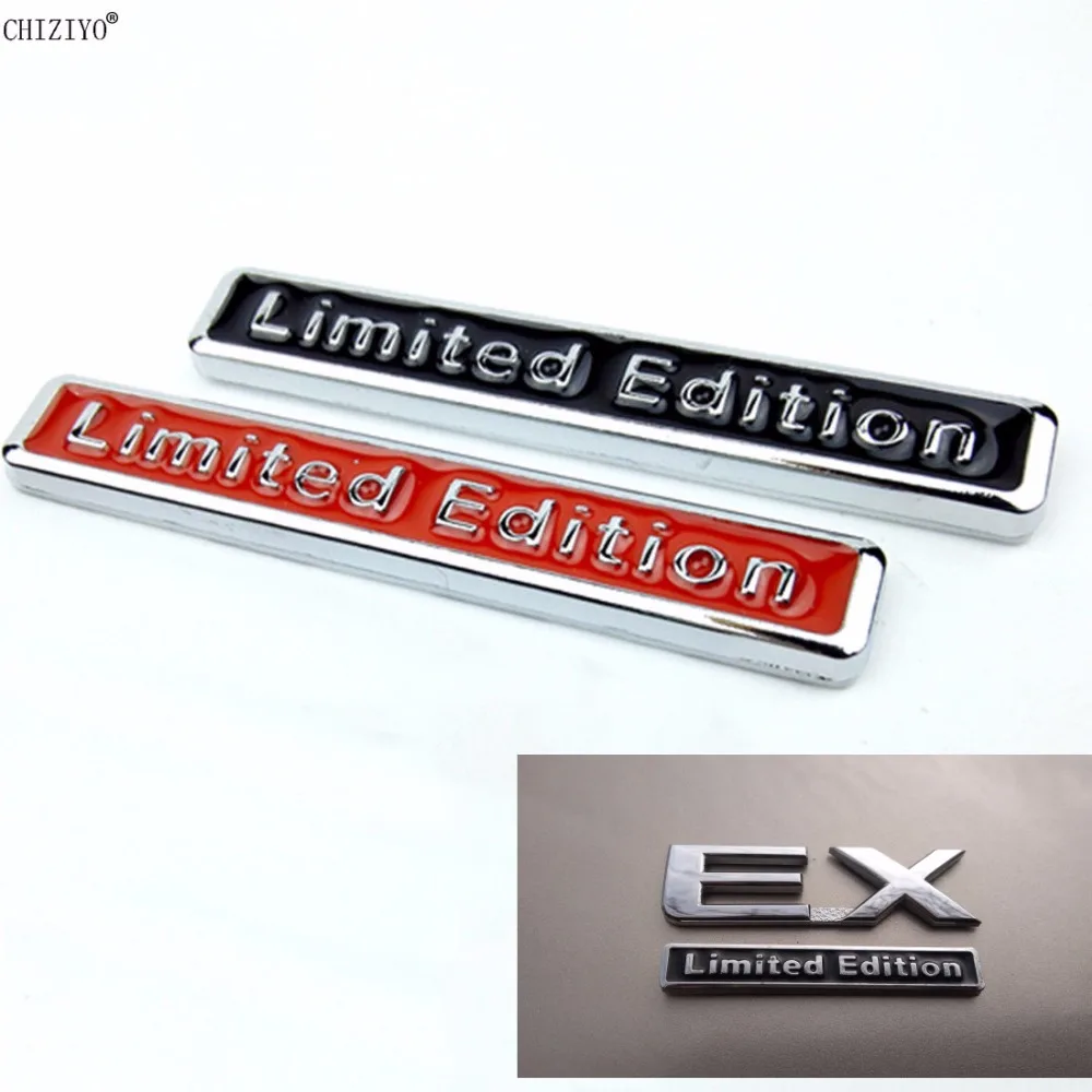 

CHIZIYO 3D Metal Limited Edition Auto Car Sticker Badge Decal Motorcycle Stickers Chrome Emblem For A4L A6L Q5