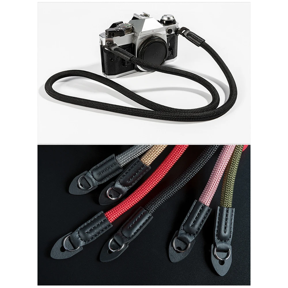 

Mountaineering Nylon Camera Shoulder Neck Strap Belt Sling for Leica Canon Nikon Olympus Pentax Sony Mirrorless Digital Camera