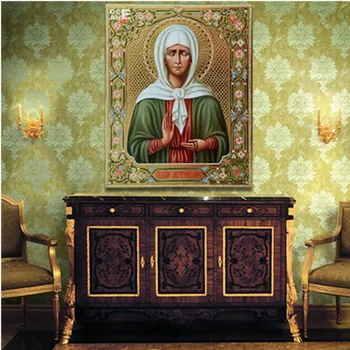 

Needlework,DIY DMC Cross stitch,religion Sets For Embroidery kit Madonna cotton thread 11ct printed Counted Cross-Stitching22