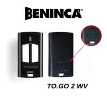 100 pcs Beninca To. IR 2WV porta Da Garagem Rolling code controle de rádio compatíveis DHL grátis