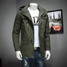 Большие размеры Новинка 10XL 9XL 8XL бюст 155 см молния прибытие теплая верхняя одежда зимняя куртка мужская Толстая ветрозащитная повседневная мужская куртка
