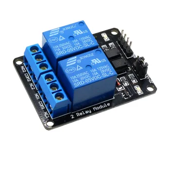 Glyduino 2 Channel New 5V Relay Module With light Coupling