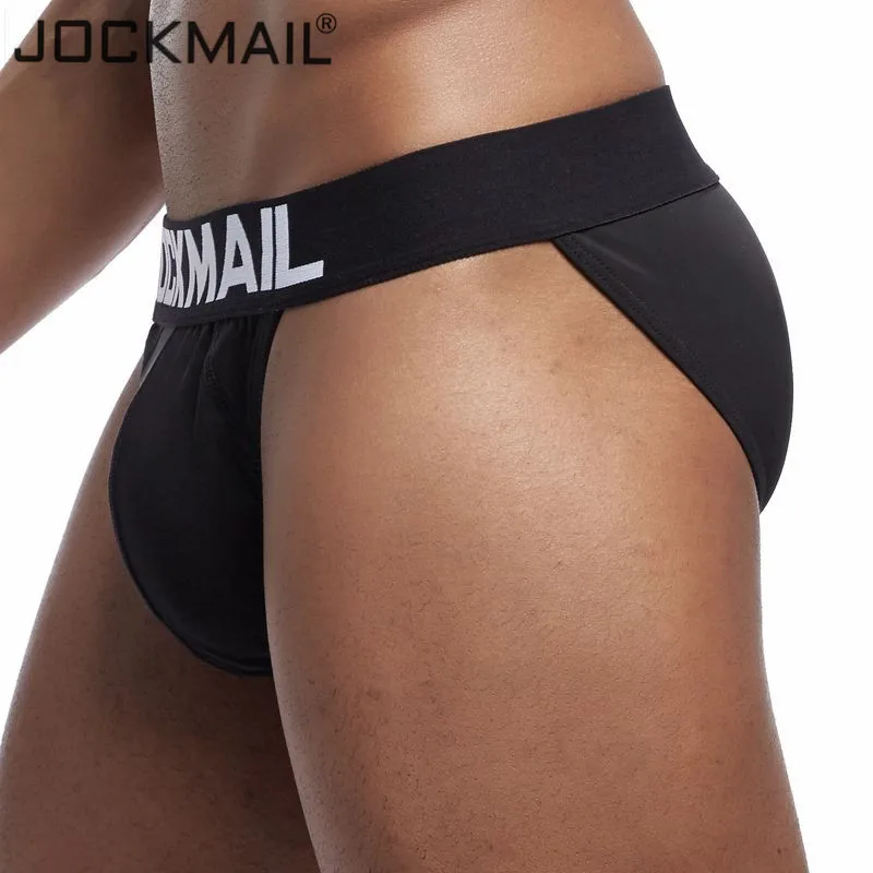 Трусы брифы JOCKMAIL мужские Брендовое пикантное нижнее белье дышащие трусы из